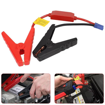 EC5 Jump Starter Cable with Battery Clamps for 12V Emergency Portable 10AWG Car Jump Start Battery Booster Cable Replacement Alligator Clips (EC5-Anti reverse charging)