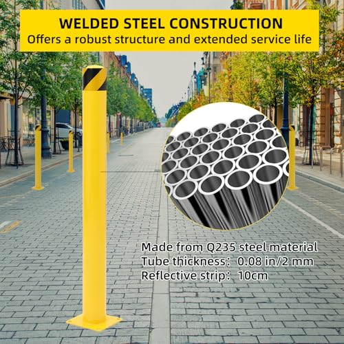 Safety Bollard 4 Packs (42inch)