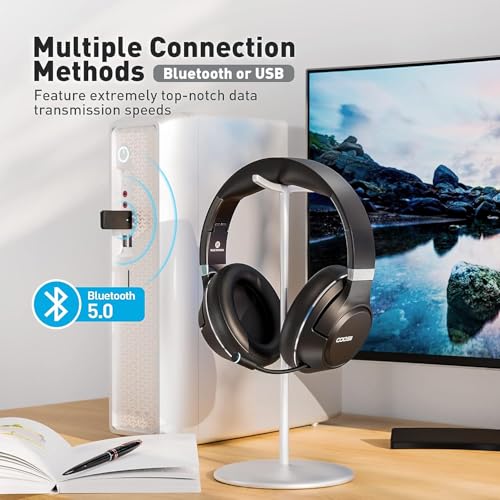 H300 Wireless Headphones with Microphone (Black)