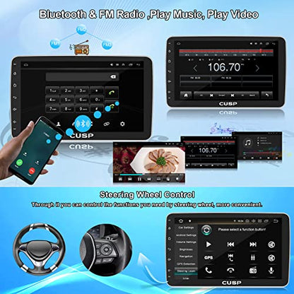 10.1 Inch Android Car Stereo Radio (2G+32G+CPAA+Double DIN)