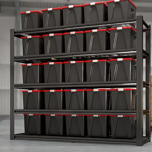 5 Tier Heavy Duty Garage Shelving (5T 62" W x 24" D x 84" H)