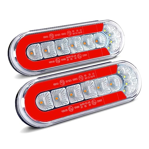 T012 Trailer Lights w (Red/White/Yellow)