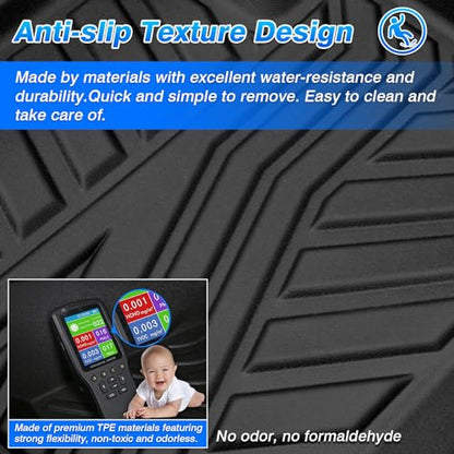 Floor Mats Custom Fit for Ford F150 Supercrew 2015