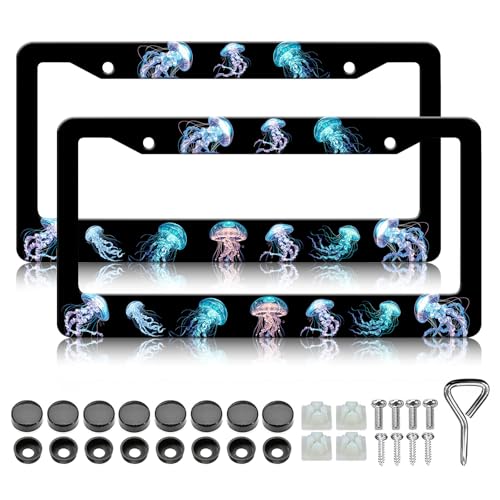 Jellyfish License Plate Frames (Jellyfish)