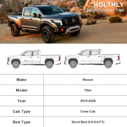 10 Layers Truck Cover Waterproof All Weather Custom Fit Nissan Titan (Black Gray / Custom Fit for Nissan Titan)