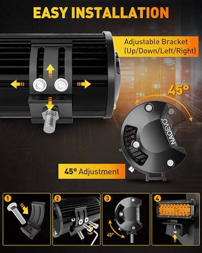 7 Inch LED Light Bar (Amber)