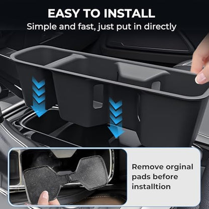 Center Console Cup Holder Inserts for KIA Telluride 2025 2024 2023 2022 2021 2020 (Cup Holder for 2020-2025 Telluride)