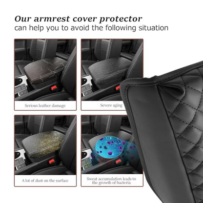 for 2024 2025 2026 Volkswagen Atlas Center Console Cover 2024 2025 2026 VW Atlas Armrest Cover 2024 2025 Atlas SE (2024+ VW Atlas A)
