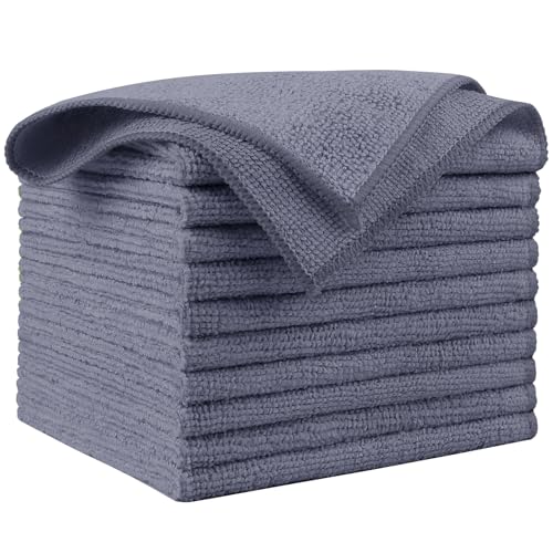 Microfiber Cleaning Cloth Grey 10PK (Grey / 10PK)