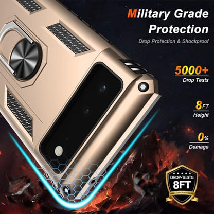 for Google Pixel 6A Case with Screen Protector (Yellow / Google Pixel 6A)