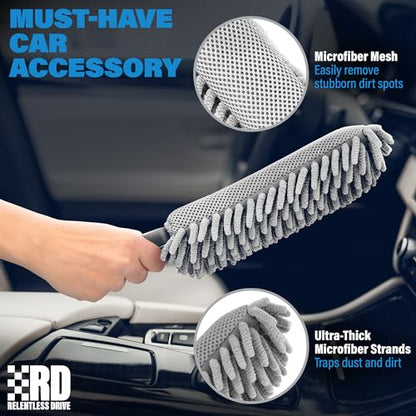 Car Duster Interior Stocking Stuffers for Men and Women (Gray)