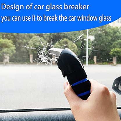 2Pack Car Door Handle for Elderly Car Handle Assist Support Multifunction for Seniors and Handicapped (Blue)