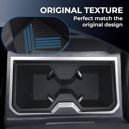 Center Console Cup Holder Inserts for Toyota 4Runner 2026 2025 (Cup Holder for 2025-2026 4Runner, Front)