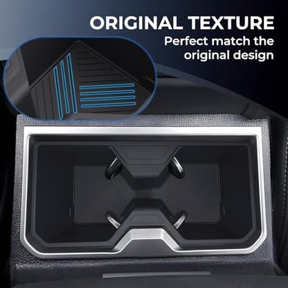 Center Console Cup Holder Inserts for Toyota 4Runner 2026 2025 (Cup Holder for 2025-2026 4Runner, Front)