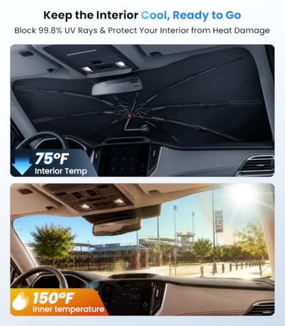2026 Upgraded Windshield Sun Shade Umbrella (For Subaru / For Outback)