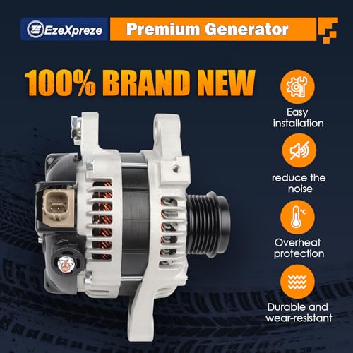 Ezexpreze Alternator 11385N Replacement for 1.8L L4 Toyota Corolla 2009 (11385N)