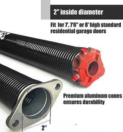 Garage Door Torsion Spring Set (.250x2x33")
