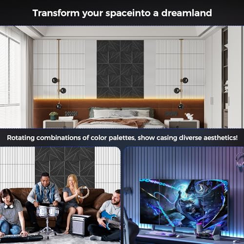 8 Pack 2 Layer Large Soundproof Wall Panels