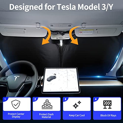Upgraded Sunshade (For Tesla Model 3/Y 2016-2026)