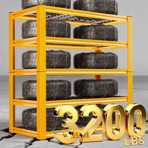 Orange Garage Shelving 2 (Yellow)