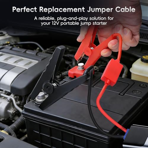 10AWG EC5 Smart Jump Starter Clamps (Basic Protection)