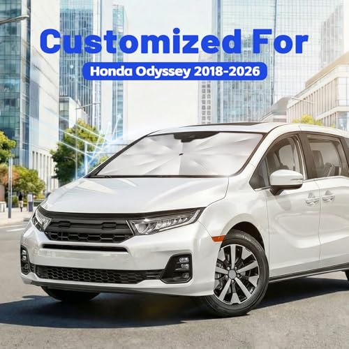 Car Windshield Sun Shade for Honda Odyssey 2018 (Fit for Honda Odyssey 2018-2026)
