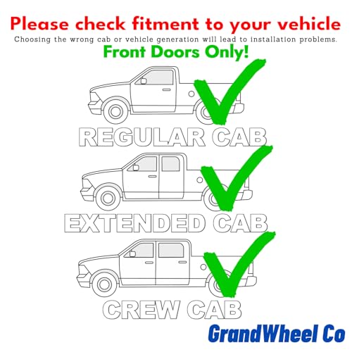 Window Deflectors Smoke Tinted in (For Silverado 07-13 1500 Regular Cab)