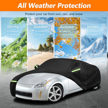 Car Cover Waterproof for 2003 (Black / for Nissan 350Z 2003-2009)