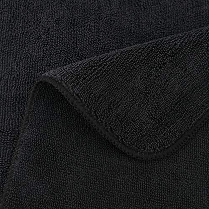 300 GSM Multipurpose Microfiber Cleaning Towel (Black)