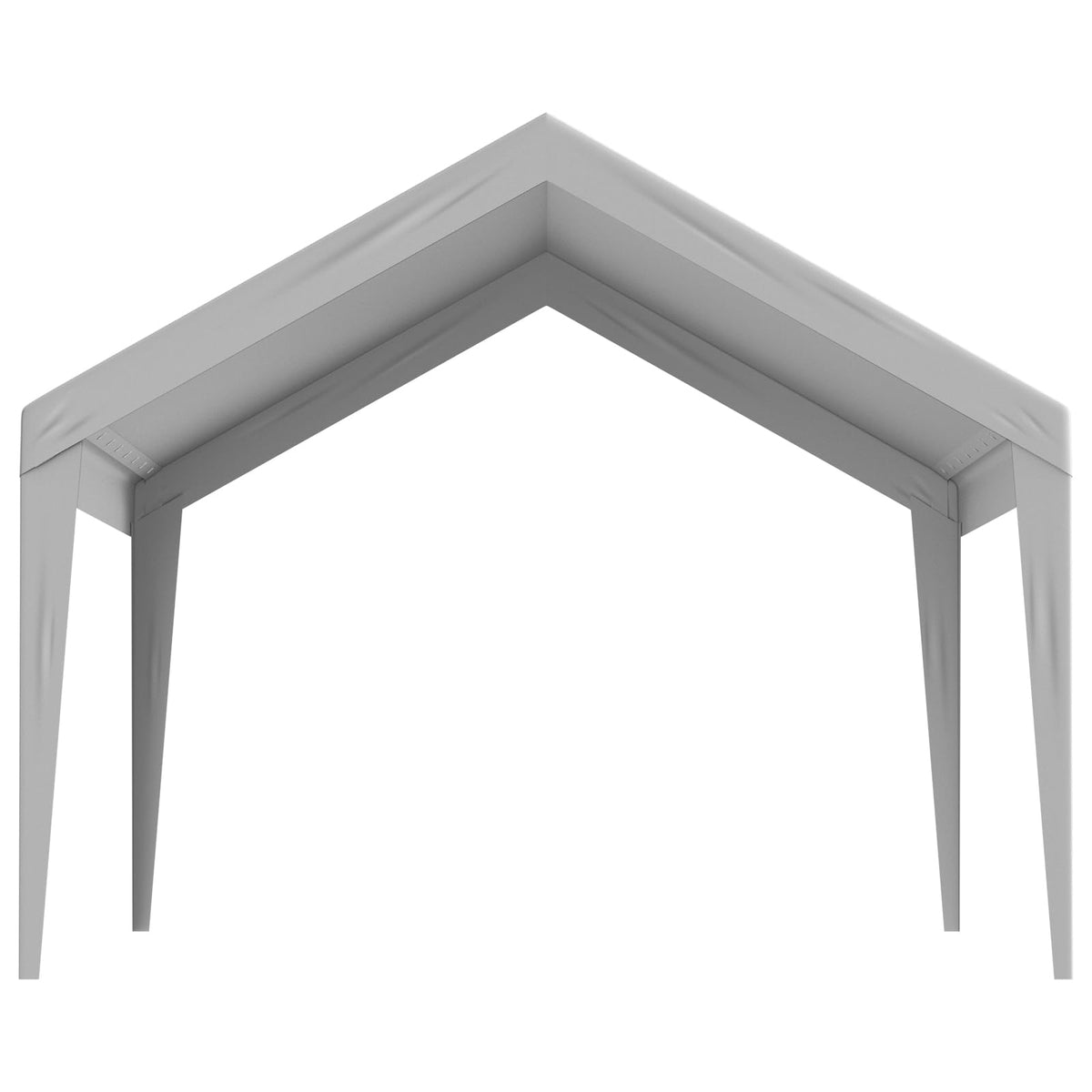 Carport Replacement Canopy Cover 12 x 20 ft (Gray / 12x20ft)