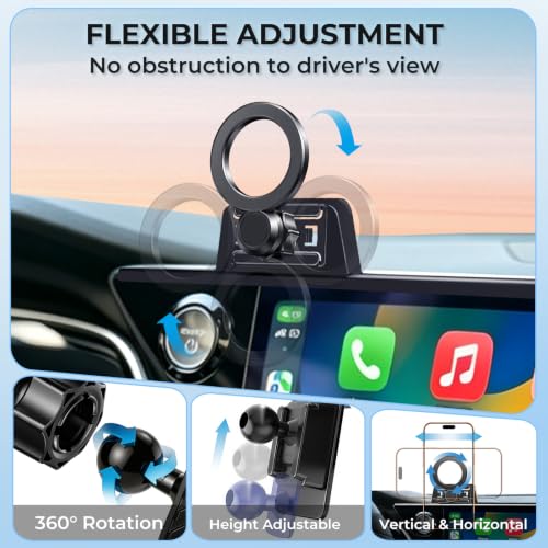 Car Phone Holder for Leuxs TX 350 (Fit for 2024-2026 TX, 14-Inch)