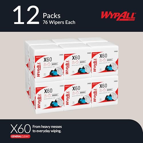 GeneralClean X60 Multi (Quarterfold / 12 Packs / White)