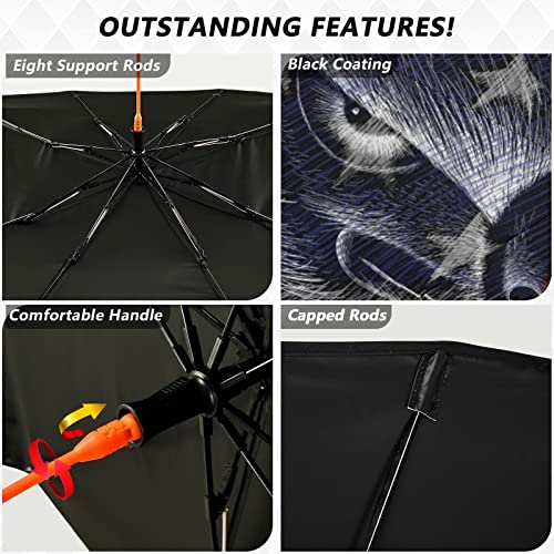 American Flag Bald Eagle Windshield Sun Shade Umbrella USA Patriotic July 4th Foldable Car Front Window Sunshade Blocks UV Rays Heat Keep Vehicle Cool (multi 2)