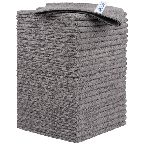 Grey Microfiber Cleaning Cloth (Grey)