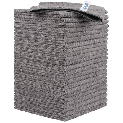 Grey Microfiber Cleaning Cloth (Grey)