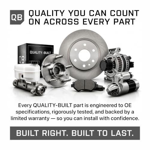 Premium Rear Brake Pads for 17 (BP1989A-C)