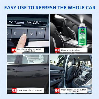 Glodway Whole Car Air Refresher (6 Ounce (Pack of 1) / Green)