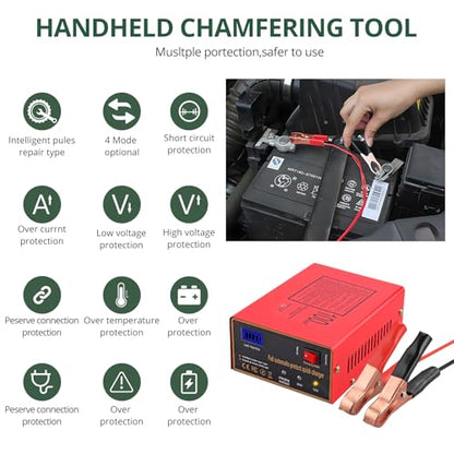 12 24V Battery Charger 10A (red)
