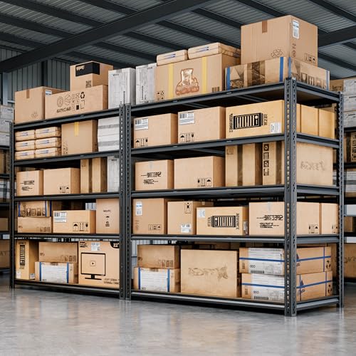 48"W Garage Shelving Heavy Duty (48"W x 72" H x 18" D)
