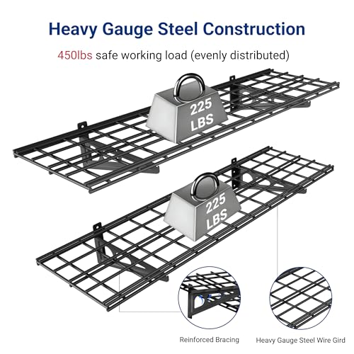 2 Pack 1x4ft 12 (Black / 2 pack-1x4 ft)