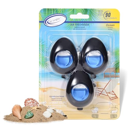 Car Air Freshener Vent Clip 3 Count (3 Count (Pack of 1))