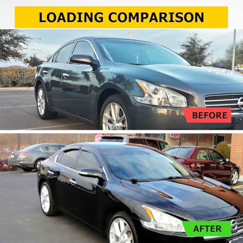 Window Visors Rain Guards for 2009 (2009-2015 Maxima)