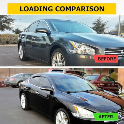 Window Visors Rain Guards for 2009 (2009-2015 Maxima)