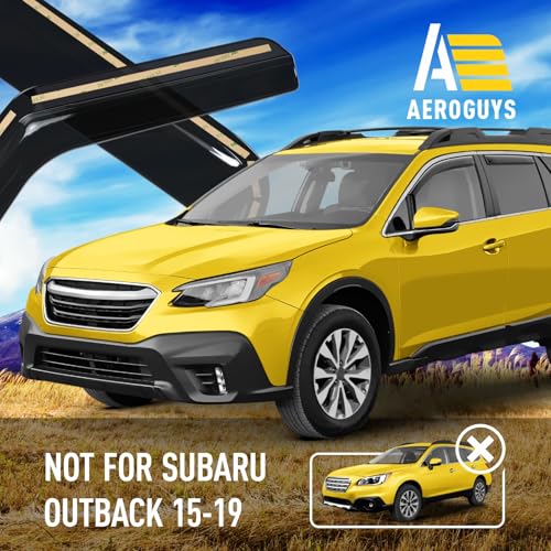 Extra Durable Window Deflectors in (For Subaru Outback 20-25)
