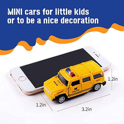 Die Cast Metal Toy Cars Open Doors (Police car)