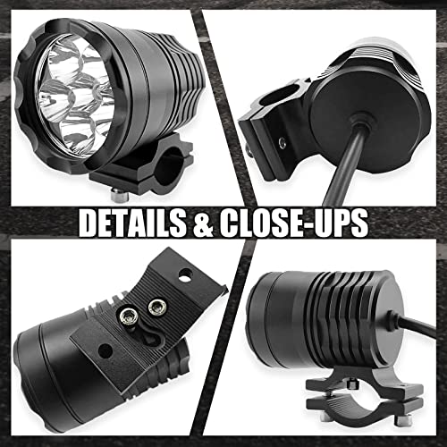 Motorcycle Driving Lights 12 (Black 2)