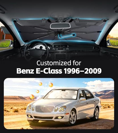 Windshield Sun Shade for Mercedes (Fit for M*ercedes-Benz E-Class 1996–2009)