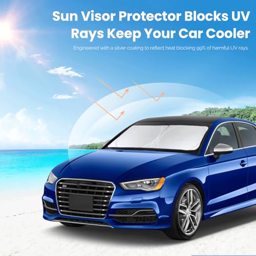 for 2022 2024 2025 Audi A3 Sun Shade Windshield Cover (for 2022-2025 A3)