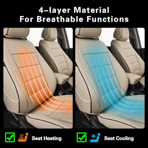 Custom Seat Covers for KIA Sportage 2011 (Beige / 2012-2016 Sportage EX/LX/SX)