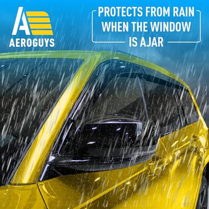 Extra Durable Window Wind Deflectors Tape (For Jeep Grand Cherokee L 21-26 6pcs.)